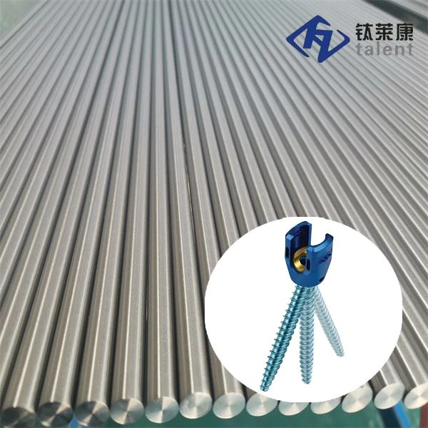 Titanové tyče pro páteř
